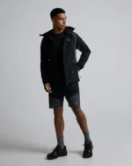 Alpyrex Astra Soft Shell Jacket Black Urban Charcoal 1