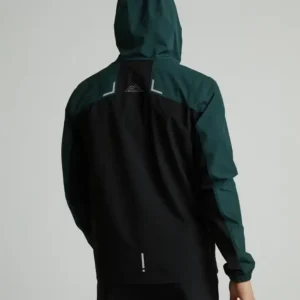 Alpyrex Delta Zip Through Hoodie Darkest Sprunce d