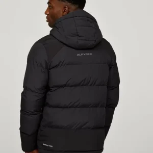Alpyrex Element Puffer Jacket Jet Black d