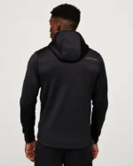 Alpyrex Proflux Poly Fleece Full Zip Hoodie Jet Black fd