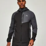 Alpyrex Solo 2.0 Woven Full Zip Hoodie Black