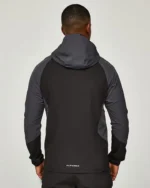 Alpyrex Solo 2.0 Woven Full Zip Hoodie Black d