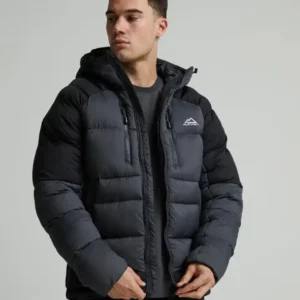 Alpyrex Tarax Puffer Jacket Asphalt