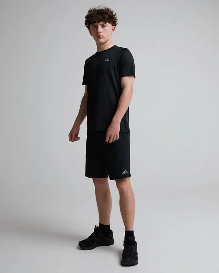 Junior Copex T Shirt and Short Set Black Junior Copex T Shirt and Short Set Black